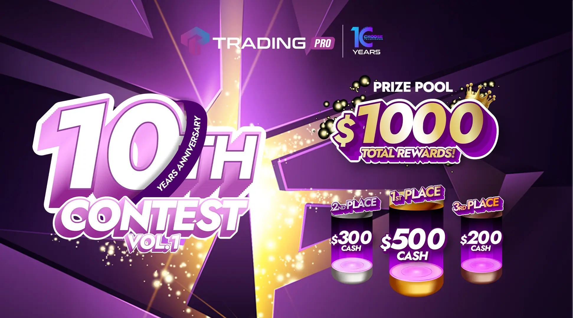 10th Years Anniversary Hero