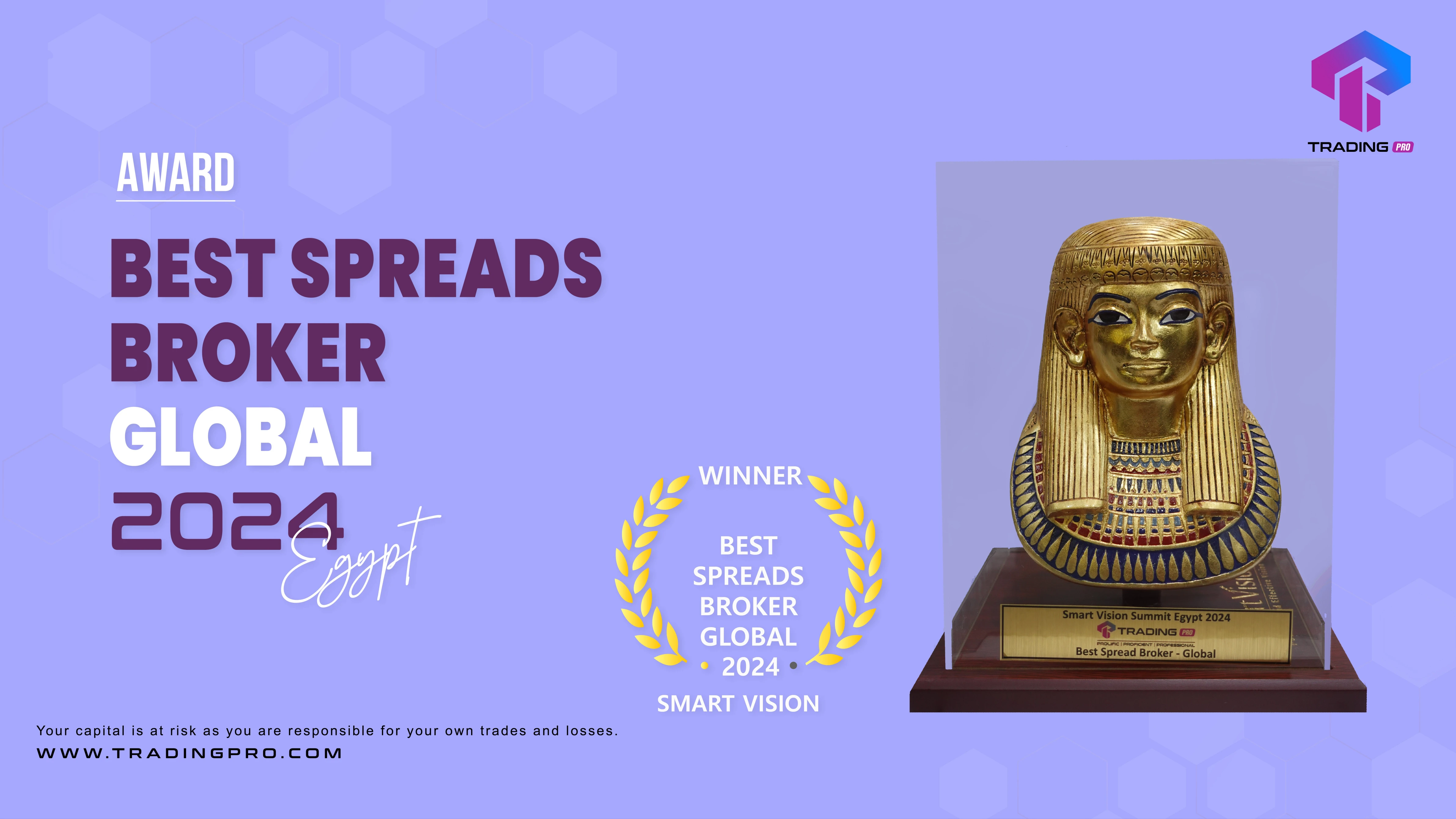 TradingPRO Named Best Spreads Broker at Egypt Summit 2024
